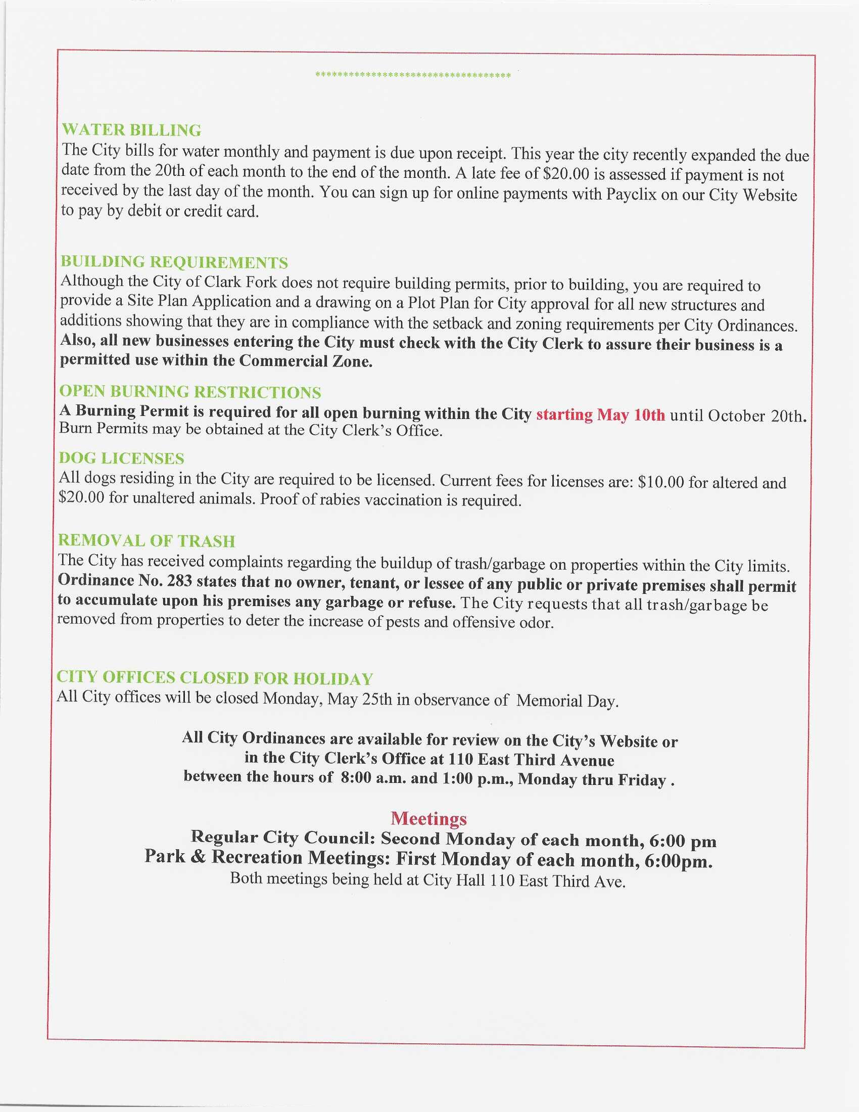 News Letter, Page 2 of 2